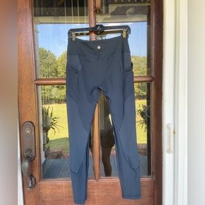 Lululemon dark navy leggings. Almost black. (10) great used condition